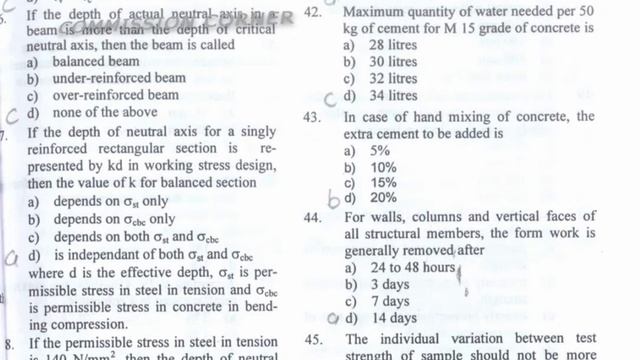 DESIGN OF CONCRETE STRUCTURE（ＰΛＲＴ－１）300+ MOST EXPECTED 𝗠𝗖𝗤'𝗦 𝗠𝗨𝗦𝗧 𝗪𝗔𝗧𝗖𝗛{𝗔𝗡𝗬 𝗝𝗘 𝗘𝗫𝗔𝗠 𝗢𝗥 𝗔𝗘 𝗘𝗫𝗔𝗠} DC смотреть онлайн