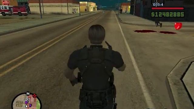 GTA San Andreas Leon Mod pt2 смотреть онлайн