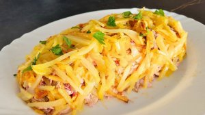 Свекла и яйца в деле – салат, который удивит даже профи! 🥚🥬