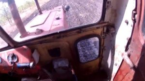 Алтай Т-4 боронование озимых  после посева