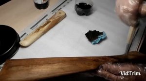 Пропитываем и марим приклад ружья