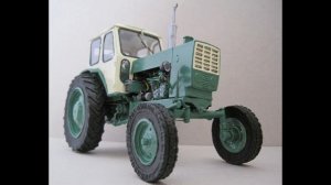 Модель Трактора ЮМЗ 6, ч 4. Фінал. Tractor model Yumz 6