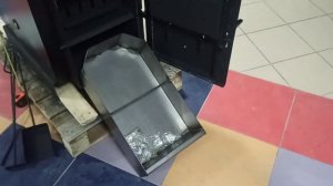 Котел длительного горения KRYZER X4. С форсунками, верхнего горения. Водонаполненные колосники.