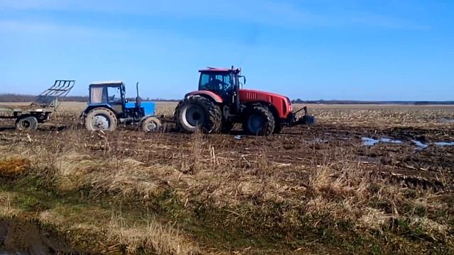 Беларус 3522 и 82.1 смотреть онлайн