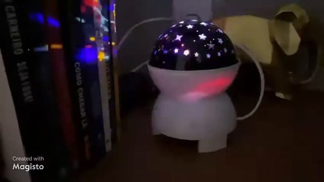 Luminária Projetor Estrelas Com Som Bluetooth Luz RGB смотреть онлайн