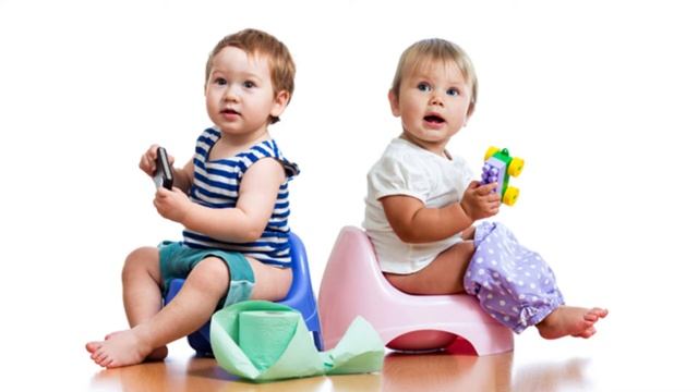 Горшок , Малыш и туалет, Помощь родителям , звуки воды смотреть онлайн