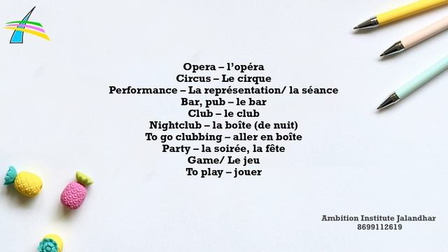 Leisure activities in French | Learn French Vocabulary by Ambition Institute смотреть онлайн