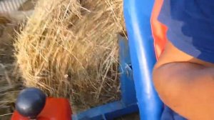 Мини трактор Wei Fang 240 самодельные вилы для рулонных тюков