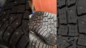Зимняя резина Continental IceContact 2 после сезона эксплуатации