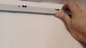 как прикрепить багет для НАТЯЖНОГО потолка в гипсокартон без закладных