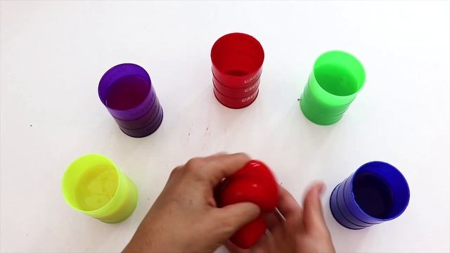 Лизун Слайм Развивающее видео Изучаем цвета для самых маленьких