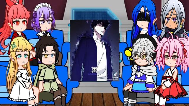 Реакция аниме: "навык анализирывария оказался самым полезным" на sung Jin woo смотреть онлайн