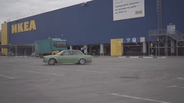 BMW E30 дрифт корч