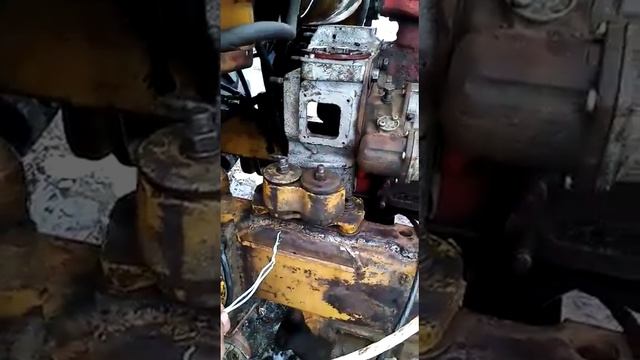 дт75 колёсный с двигателем А01