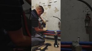 #пик#rehau#сантехник⚡Монтаж труб Rehau , в домах ПИК.#пик