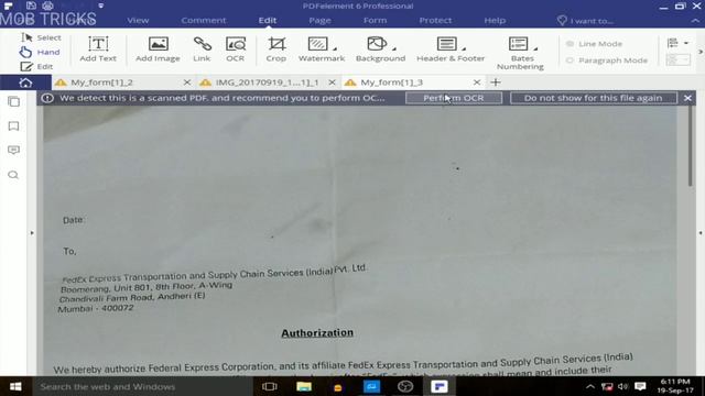 Convert any image in to Editable form using PDFelement 6 Ocr feature (Hindi) смотреть онлайн
