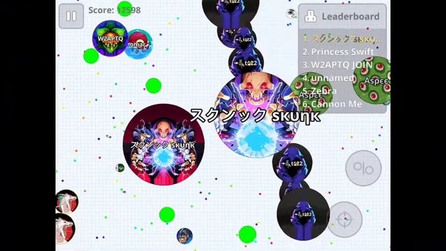 THE FASTEST TAKEOVER!! - Agar.io Mobile Gameplay