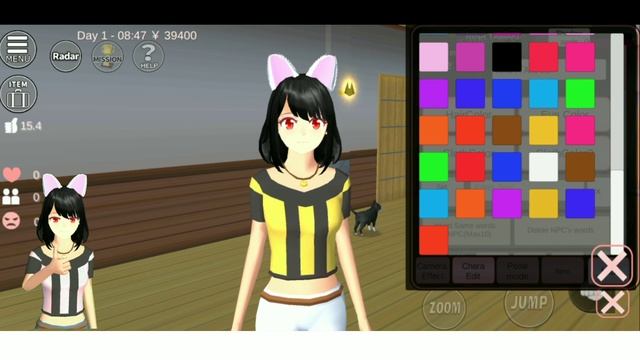 How to Change Cloth Color | SAKURA School Simulator смотреть онлайн