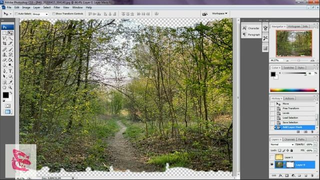 Membuat Gambar Jadul ⎥ Tutorial Manipulasi Photoshop YU TUB смотреть онлайн