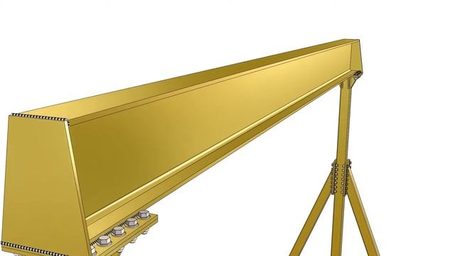 Structural Analysis of Mobile Gantry Crane смотреть онлайн
