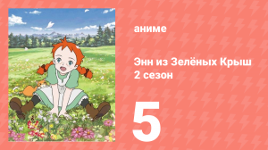 Здравствуй, Энн! Что было до Зелёных Крыш 5 серия (аниме-сериал, 2009)