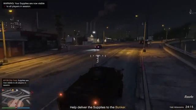 GTA 5 - Gunrunning Resupply - Ambush Convoy (Elysian Island) смотреть онлайн
