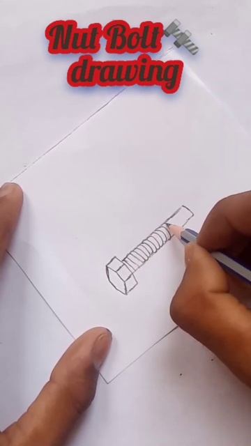 Nut Bolt | How to draw a Nut Bolt #shorts смотреть онлайн