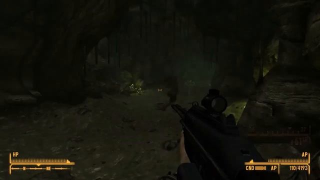 Jaguar MSX200 LMG Mod in Combat in Fallout New Vegas смотреть онлайн