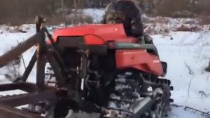 Гусеничный японский трактор Yanmar AC 18