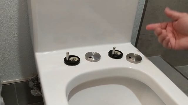 Fixing loose toilet seat w/hidden screws or bolts смотреть онлайн
