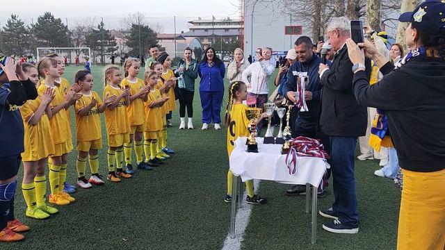 Витязево 2025 год. Награждение ЖФК "Ростов" (2015-2018).