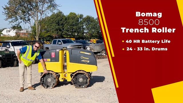 Gregory Poole Equipment Company Bomag 8500 Trench Roller Rental Spotlight. смотреть онлайн