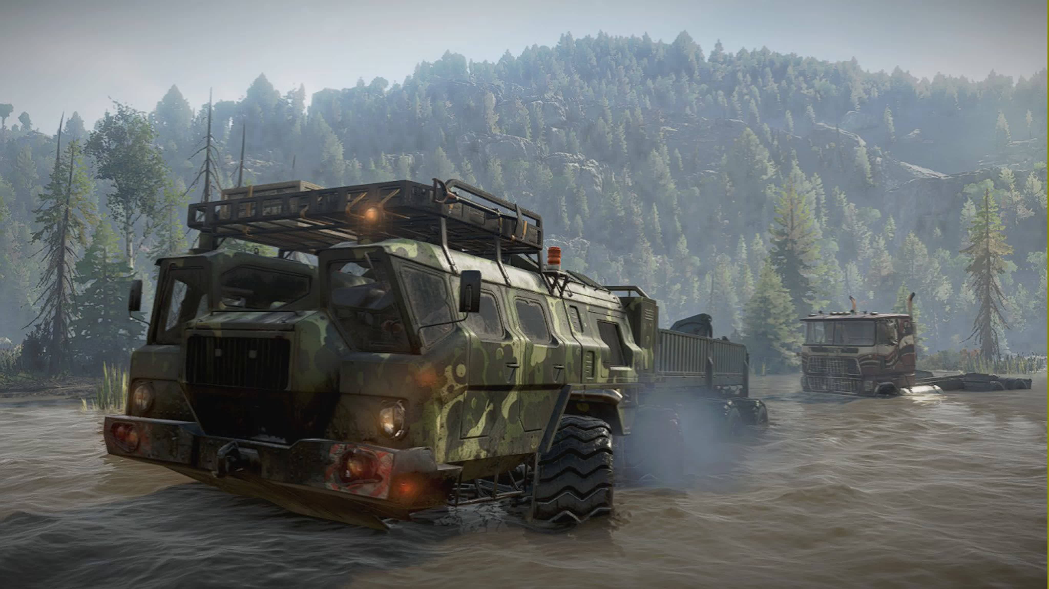 SnowRunner: Буксировка Ford CTL9000 на СТО