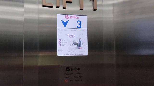 [R2] Pillar Traction Elevator - Gaia Bumi Raya City East Mall Pontianak Indonesia смотреть онлайн