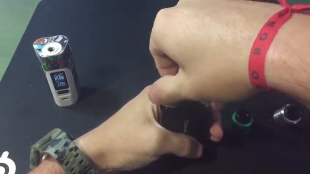 WISMEC RX2/3 SHORT ATOMIZER PROBLEM TEST смотреть онлайн