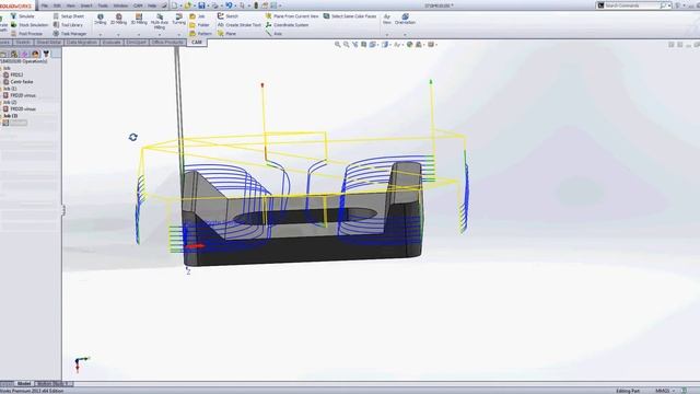HSMWorks milling part23 смотреть онлайн