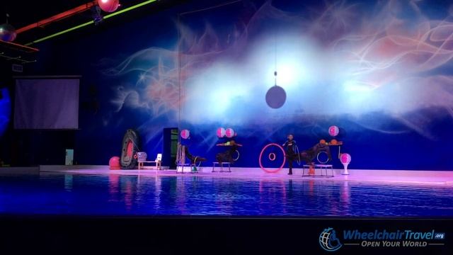 Dubai Dolphinarium Illusion, Seal & Dolphin Show by WheelchairTravel.org смотреть онлайн