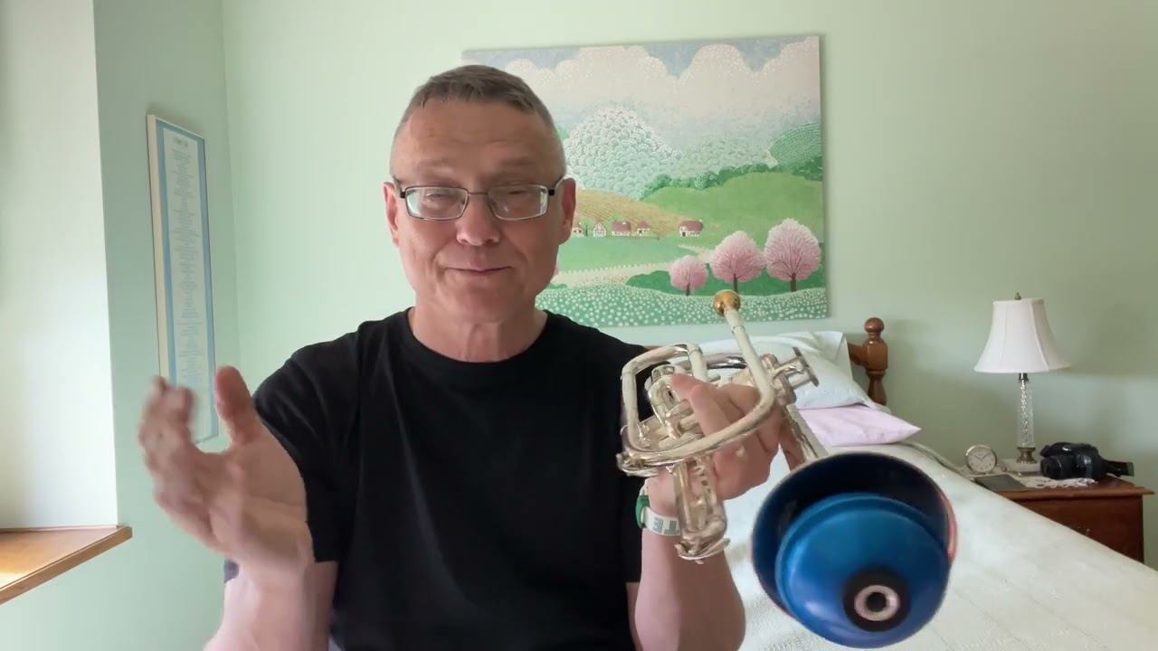 Wallace trumpet Practice mute review смотреть онлайн