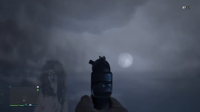 GTA 5 Ghost of Mount Gordo First Person Close up (GTA Online Gameplay) смотреть онлайн