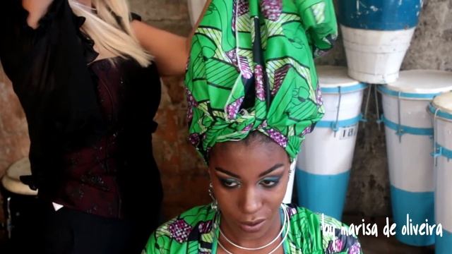 TUTORIAL: Turbante africano / african head wrap DIY смотреть онлайн