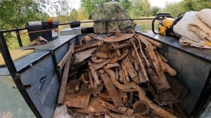 Металлокоп в заброшенной деревне. Копаем литой металлолом на краю деревни.