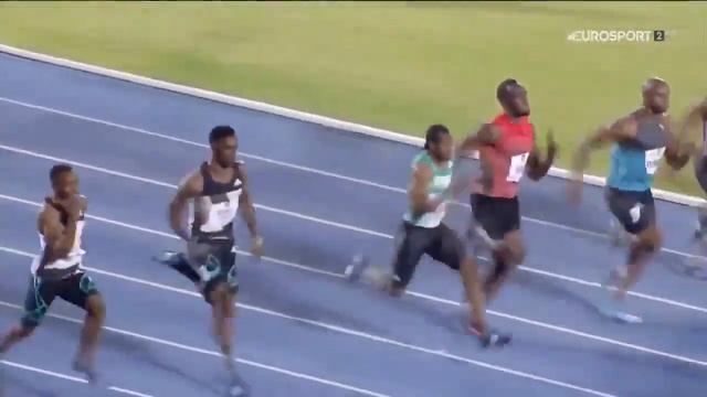 Usain Bolt vs Asafa Powell & Yohan Blake 100m Grand Prix 2016 смотреть онлайн