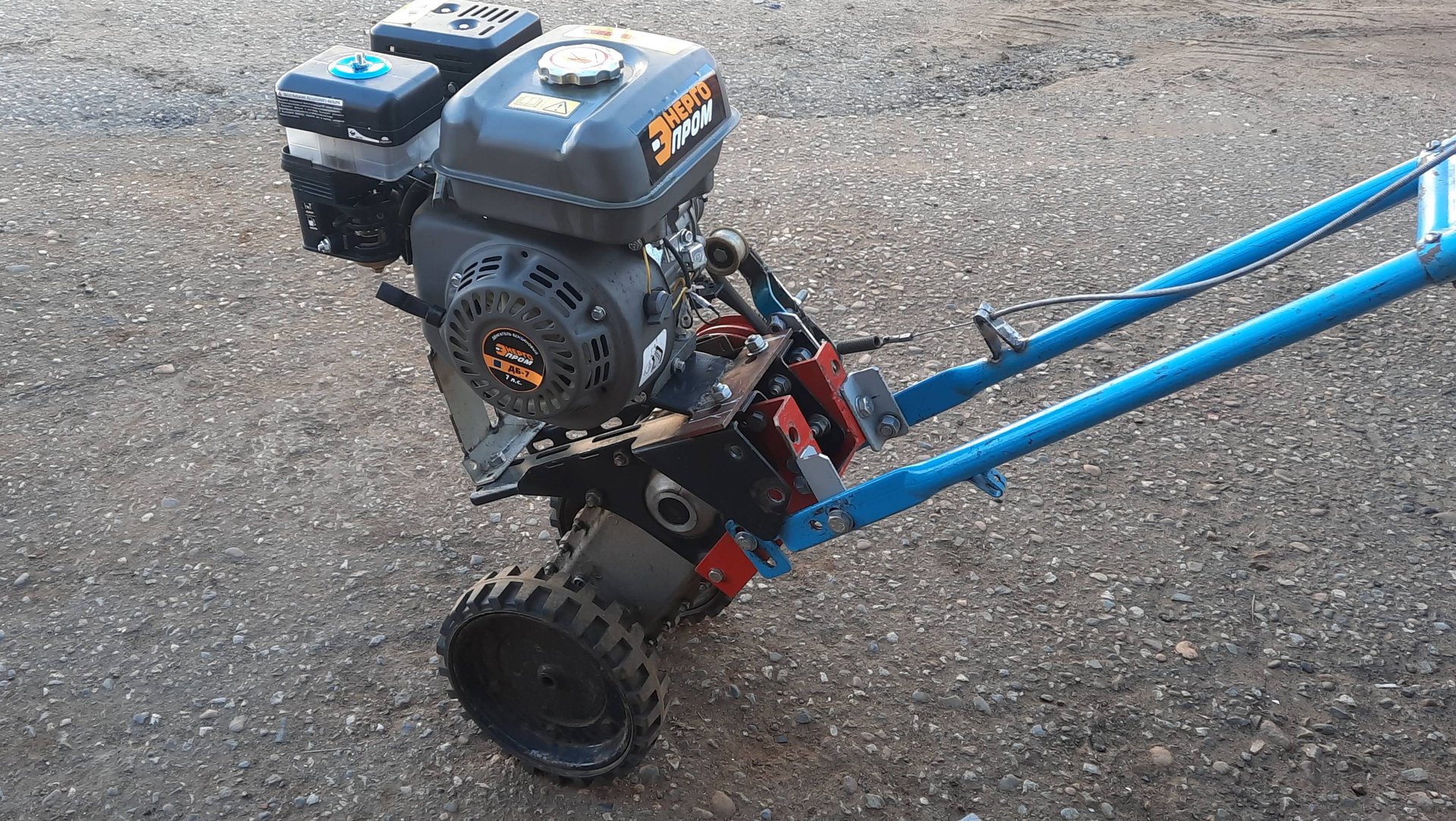 Мотокультиватор КРОТ_ОМ, переделываю.