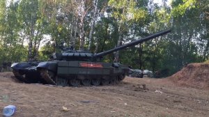 Выстрел из танка