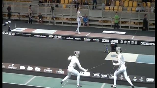 European Women's Sabre Fencing Championships. July 7, 2014. Strasbourg (France). /3 смотреть онлайн
