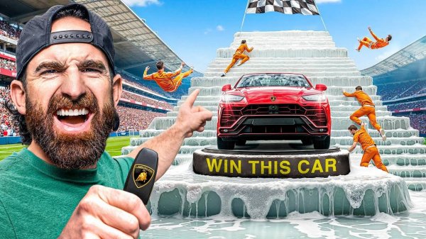Первый, Кто Окажется На Вершине, Выигрывает Lamborghini (Dude Perfect)
