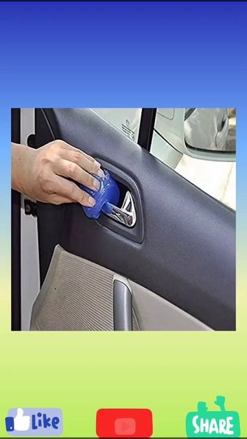 Multipurpose Car AC Vent | Interior Dust Cleaning 🔥Gel | Jelly Detailing Putty Cleaner Kit | #short смотреть онлайн