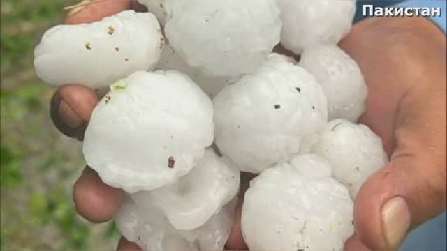 Пакистан Мощный град ударил по столице Пакистана Исламабаду смотреть онлайн