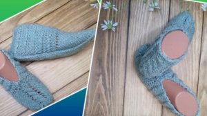 Следочки спицами без единого шва🔥