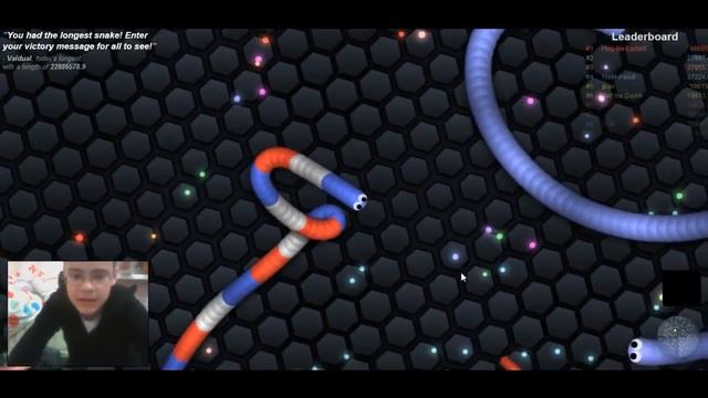 Slither.io обзор игры ( agar.io здох)!!! смотреть онлайн
